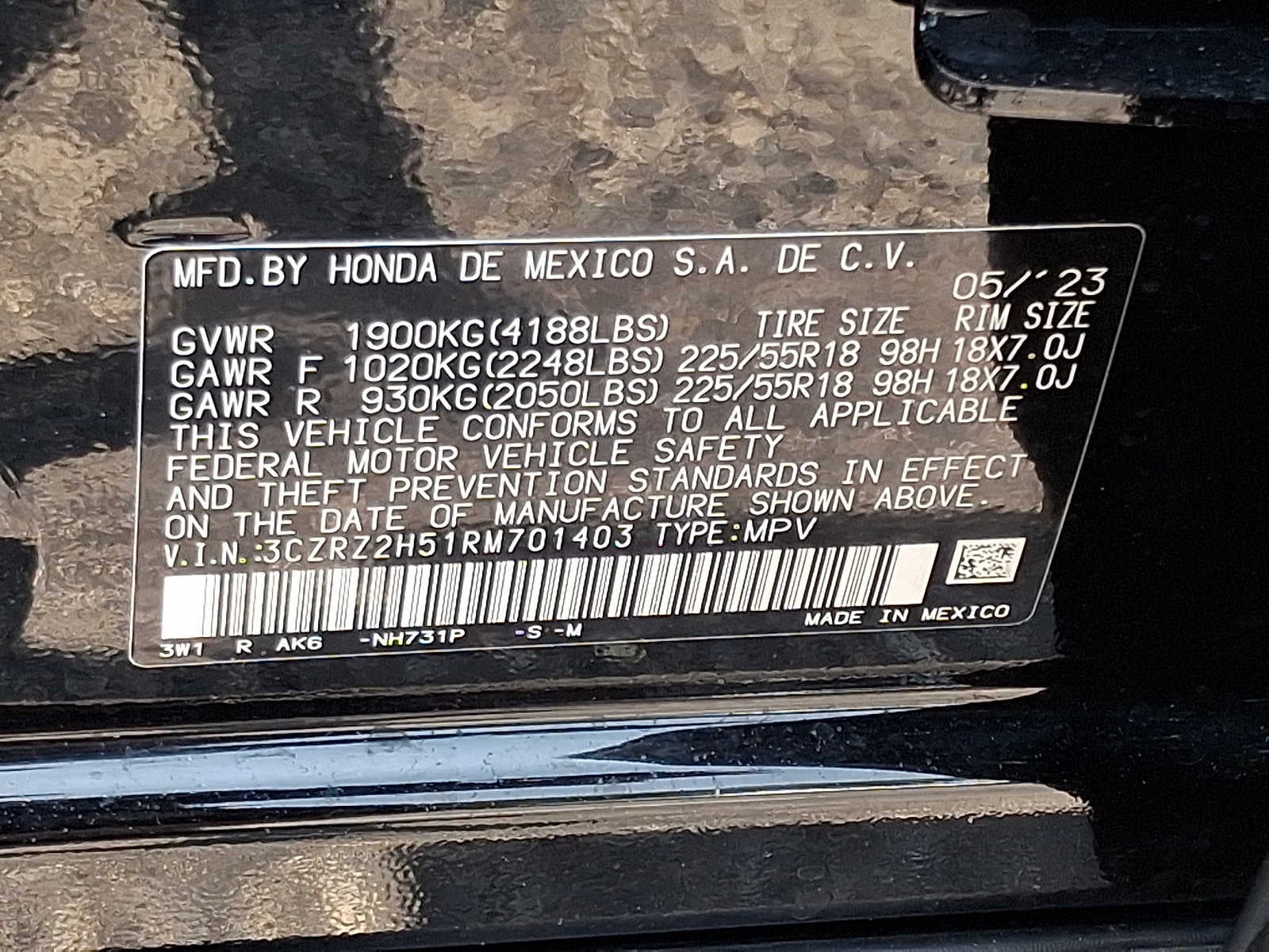 2024 Honda HR-V Sport