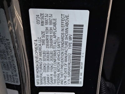 2024 Honda CR-V Hybrid Sport