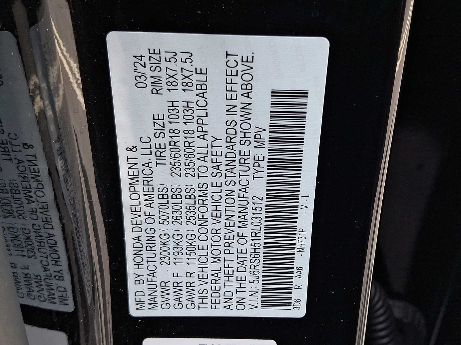 2024 Honda CR-V Hybrid Sport