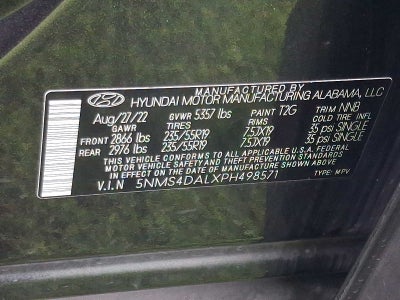 2023 Hyundai SANTA FE Limited