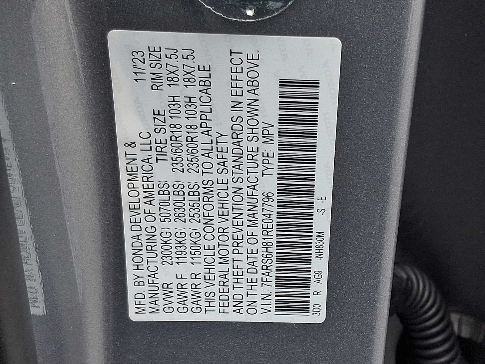 2024 Honda CR-V Hybrid Sport-L