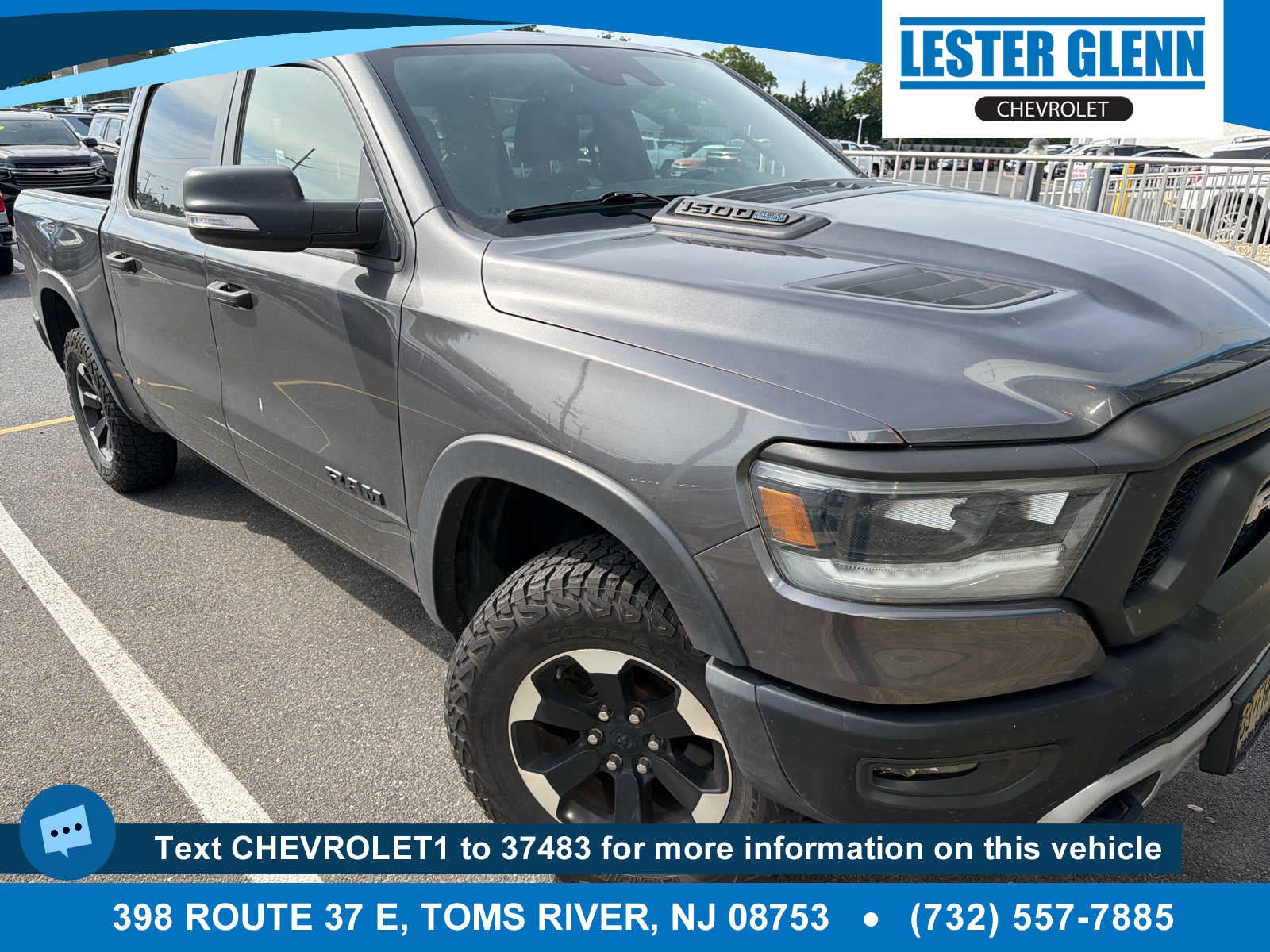 2021 RAM 1500 Rebel Crew Cab 4x4 5'7" Box