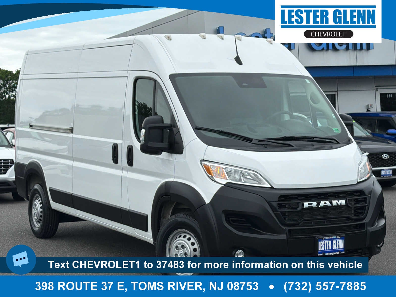 2024 RAM ProMaster Cargo Van Tradesman