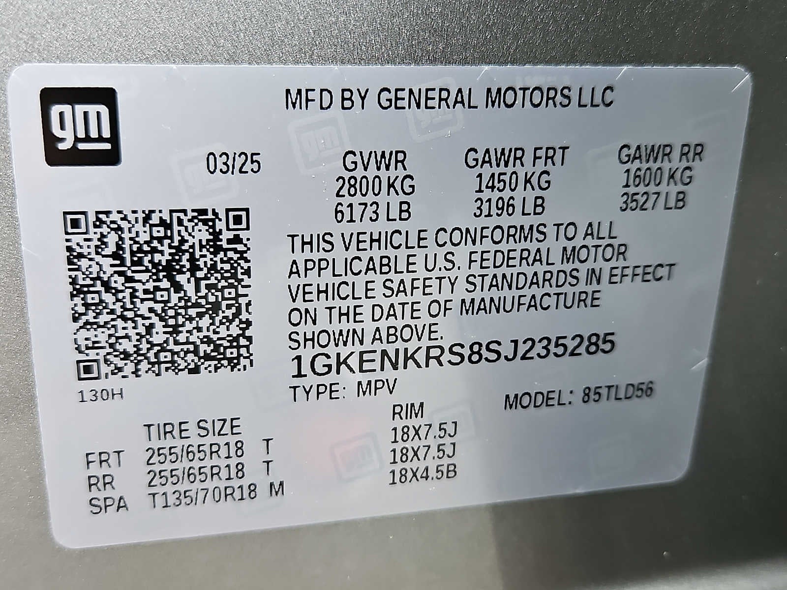 2025 GMC Acadia Elevation