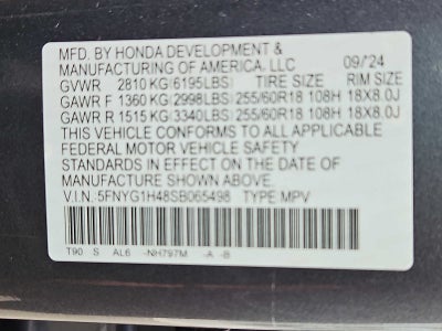 2025 Honda Pilot EX-L