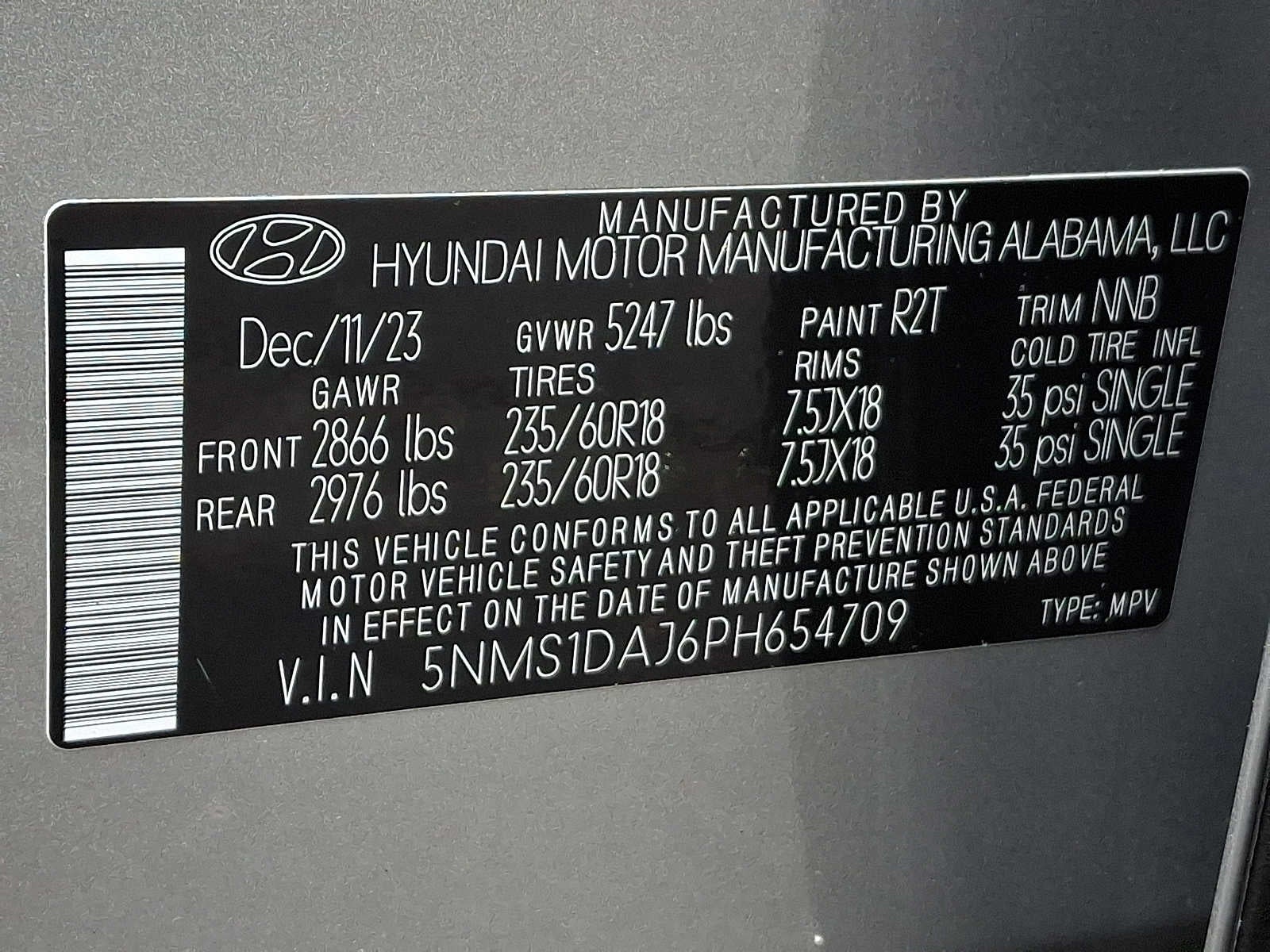 2023 Hyundai SANTA FE SE