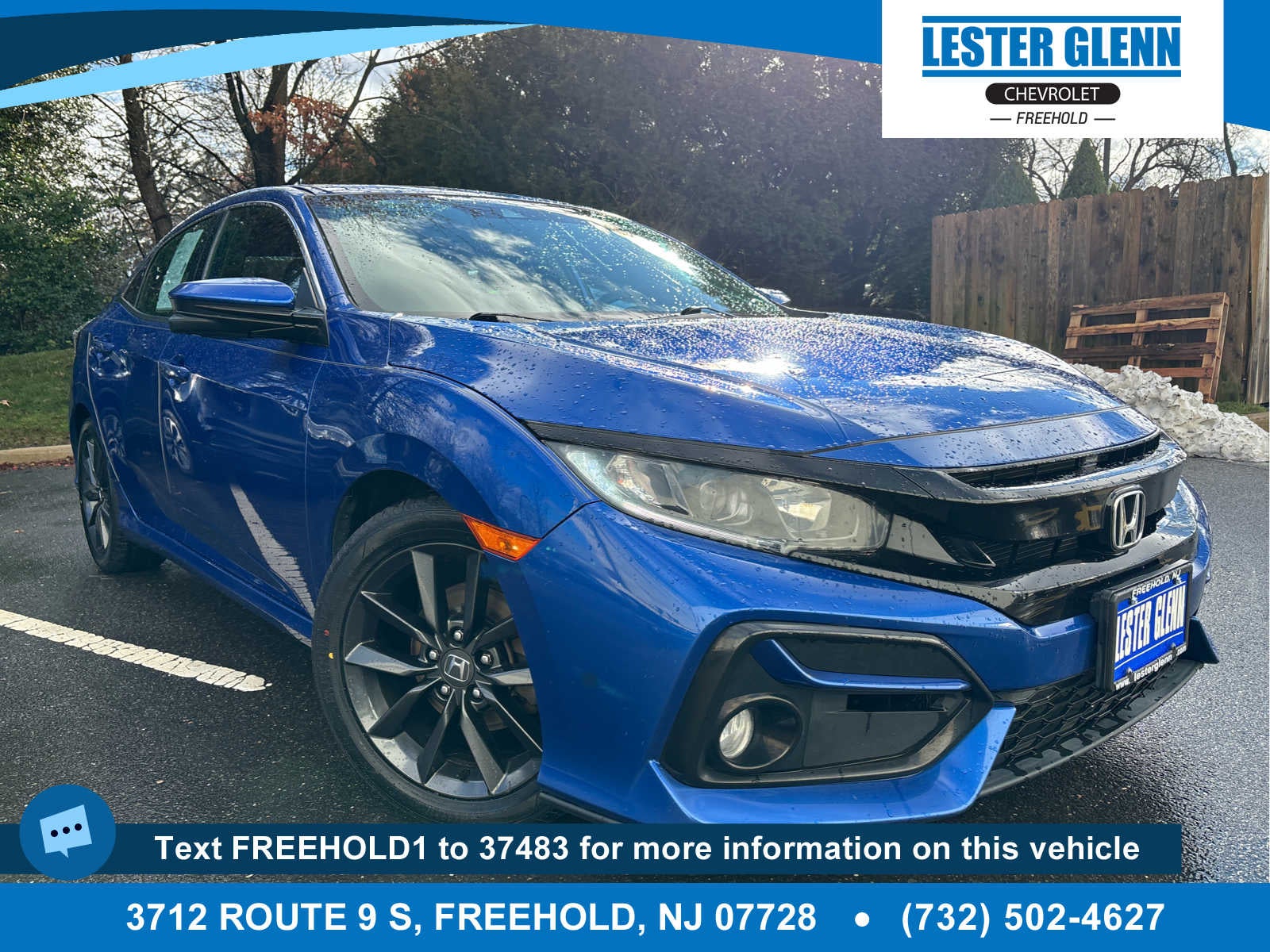 2020 Honda Civic Hatchback EX