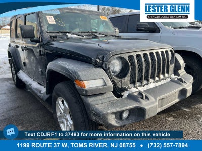 2022 Jeep Wrangler Unlimited Sport S