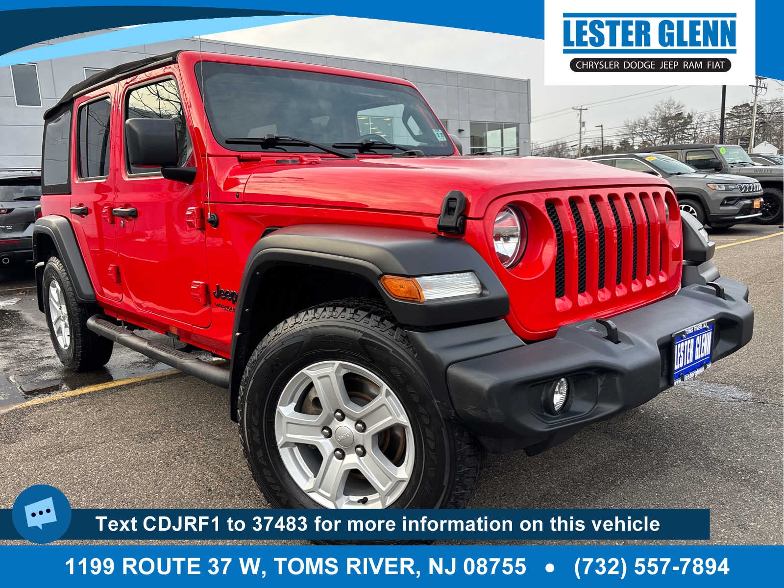 2022 Jeep Wrangler Unlimited Sport S