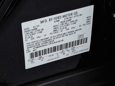 2023 Ford Explorer ST
