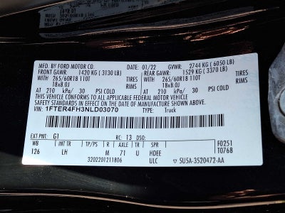 2022 Ford Ranger XLT