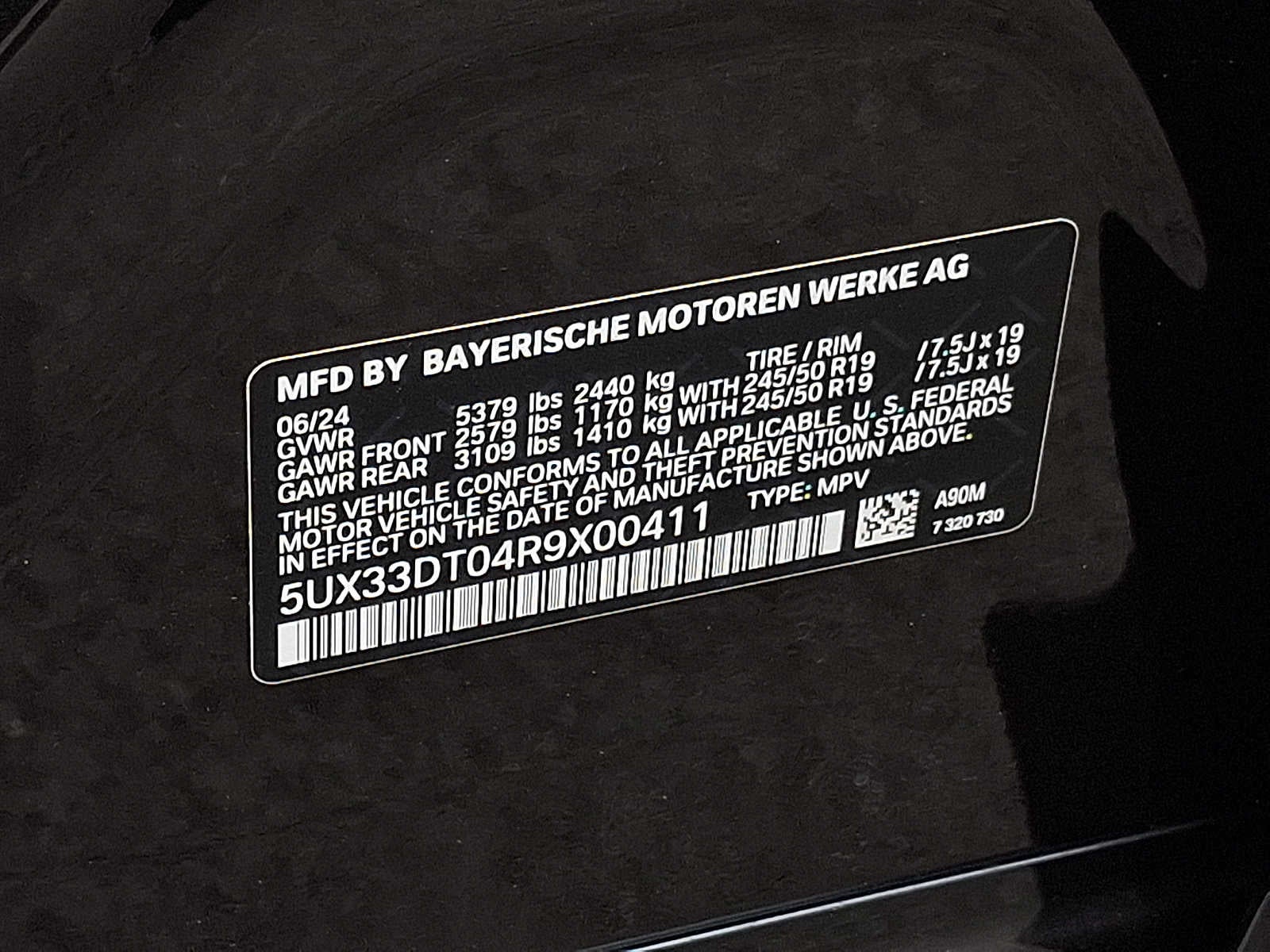 2024 BMW X4 xDrive30i xDrive30i