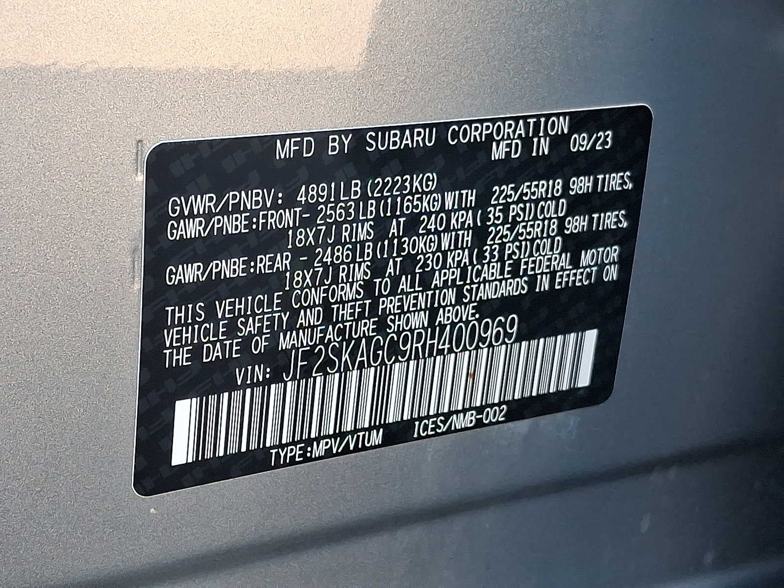 2024 Subaru Forester Sport