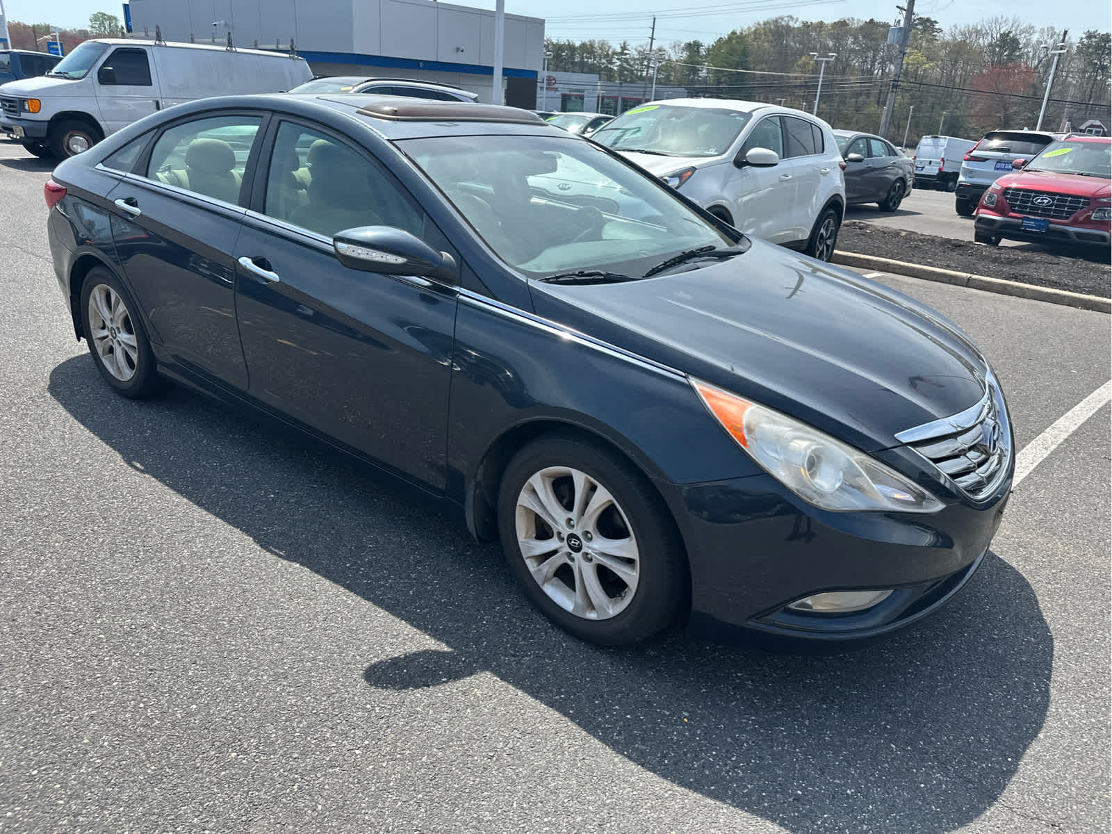 Used 2013 Hyundai Sonata Limited with VIN 5NPEC4AC8DH634677 for sale in Toms River, NJ