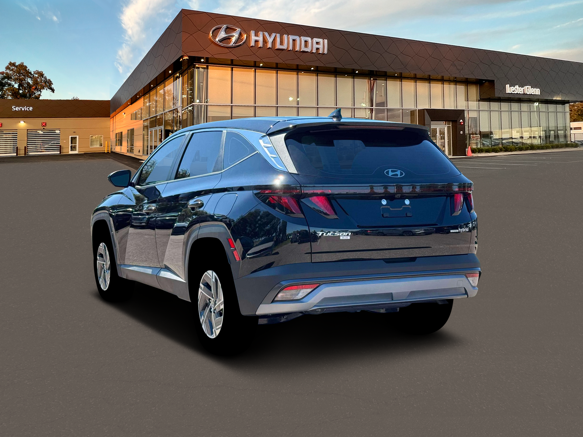 2026 Hyundai TUCSON HYBRID Blue