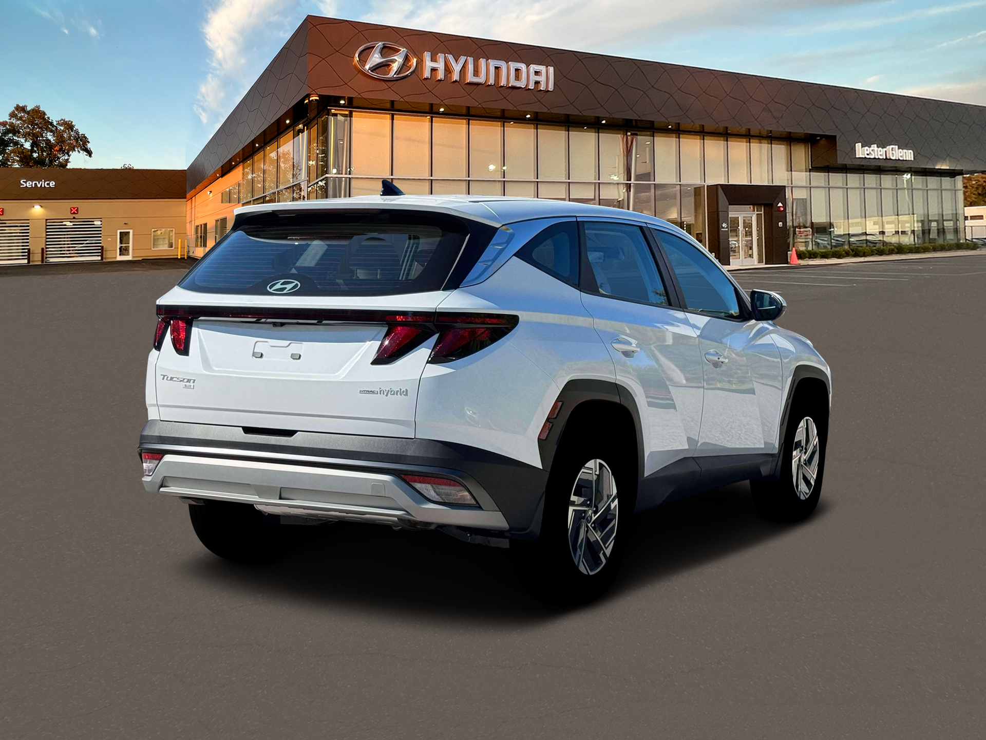 2026 Hyundai TUCSON HYBRID Blue