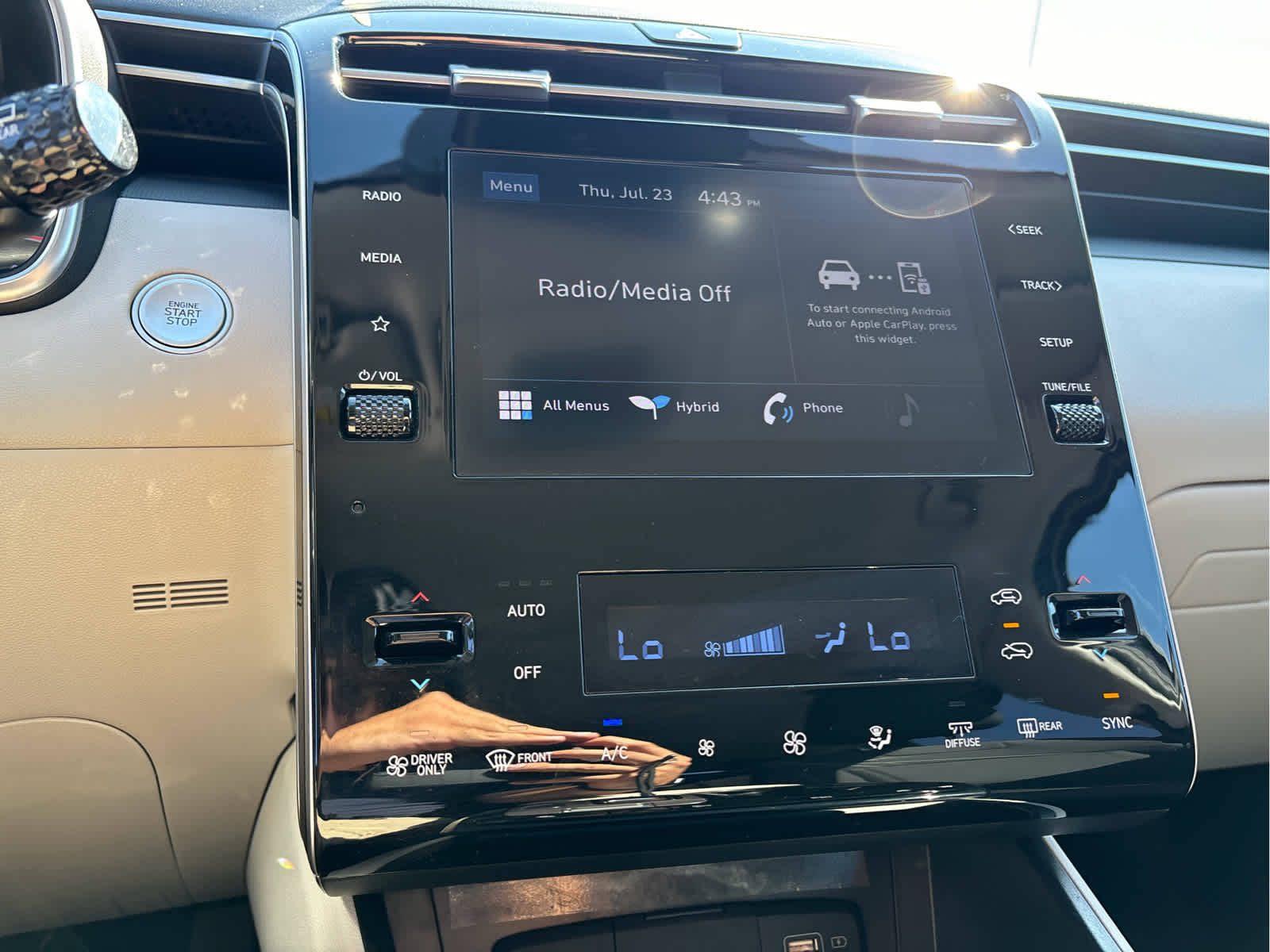 2022 Hyundai TUCSON HYBRID Blue
