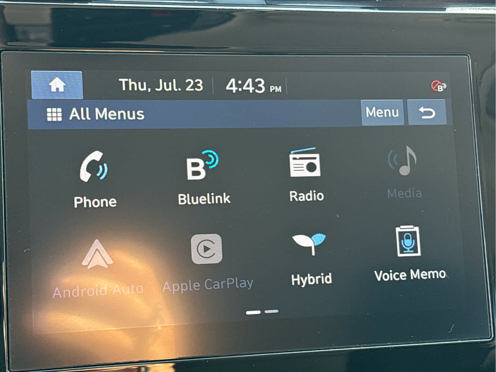 2022 Hyundai TUCSON HYBRID Blue