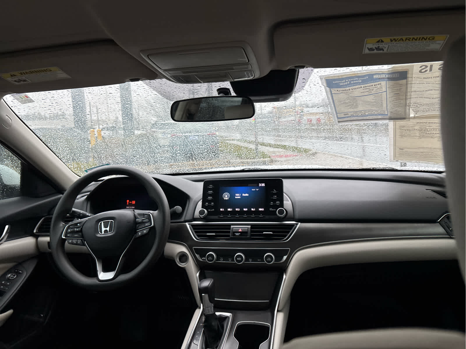 2019 Honda Accord Sedan LX 1.5T