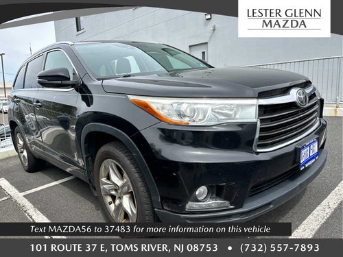 2014 Toyota Highlander Limited Platinum