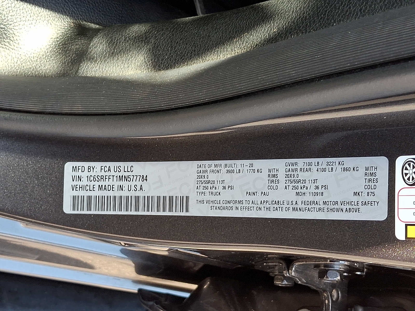 2021 RAM 1500 Big Horn