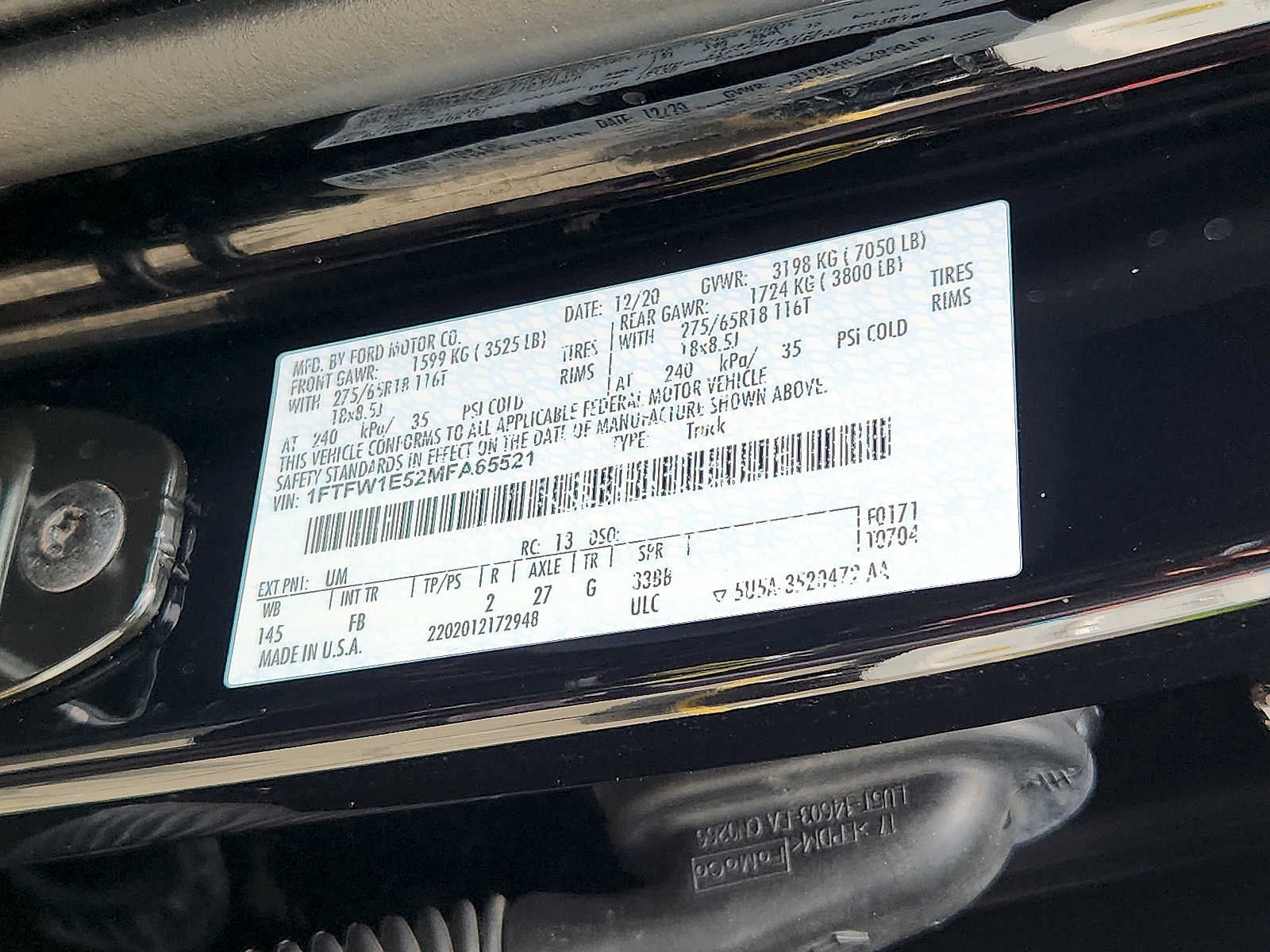 2021 Ford F-150 XLT