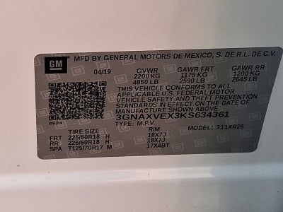 2019 Chevrolet Equinox LT