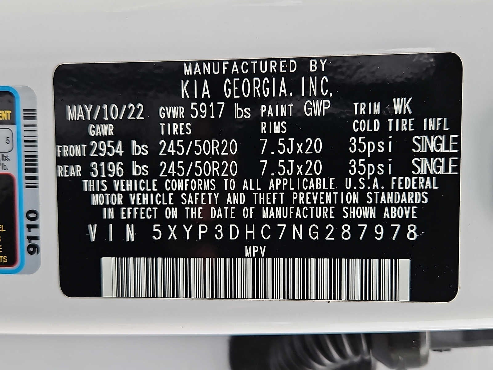 2022 Kia Telluride EX