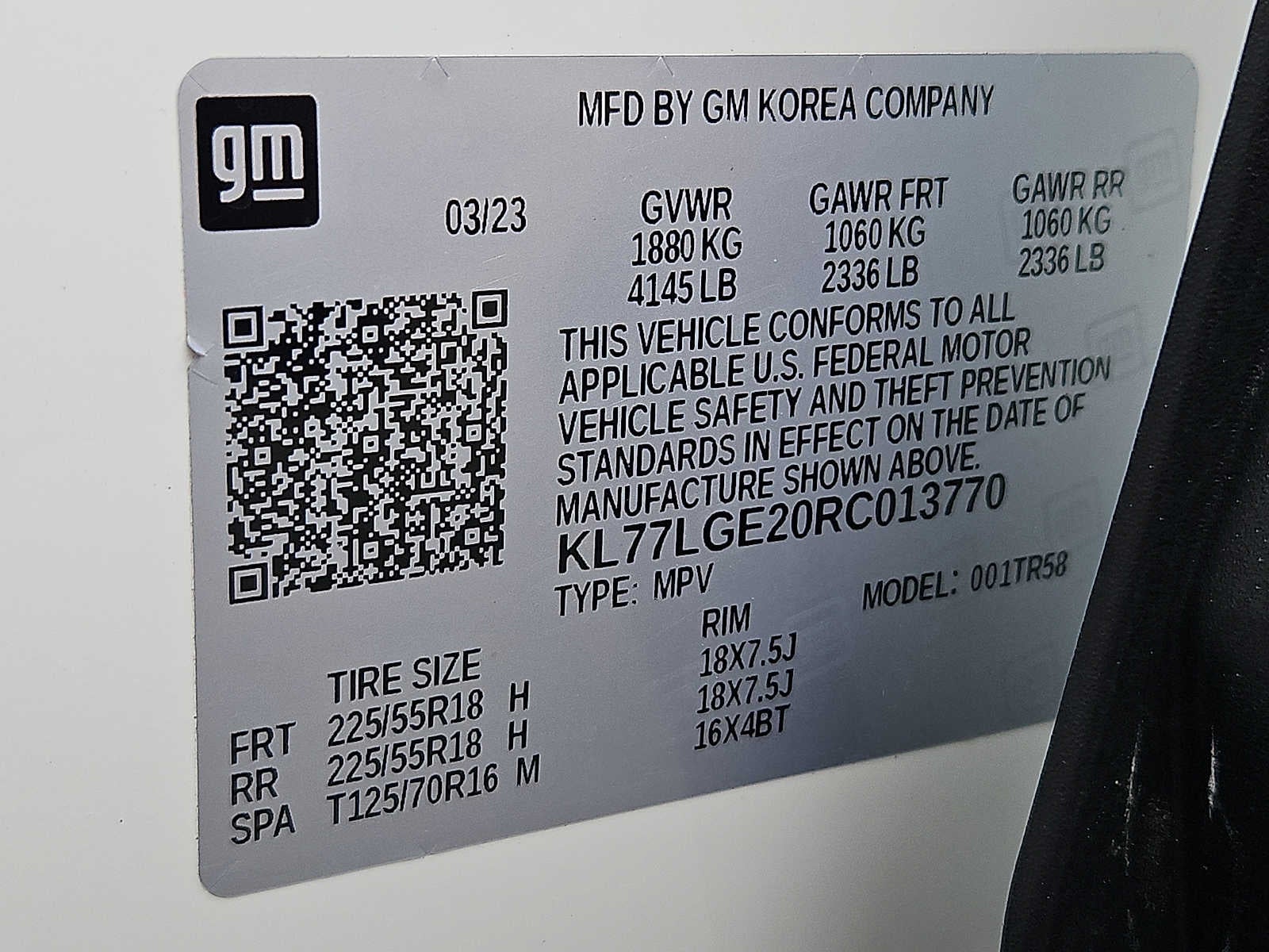 2024 Chevrolet Trax 1RS