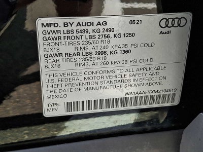 2021 Audi Q5 Premium