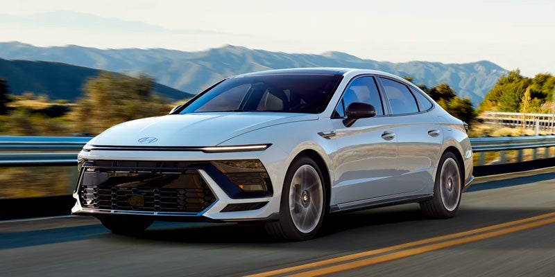 white 2025 Hyundia Sonata