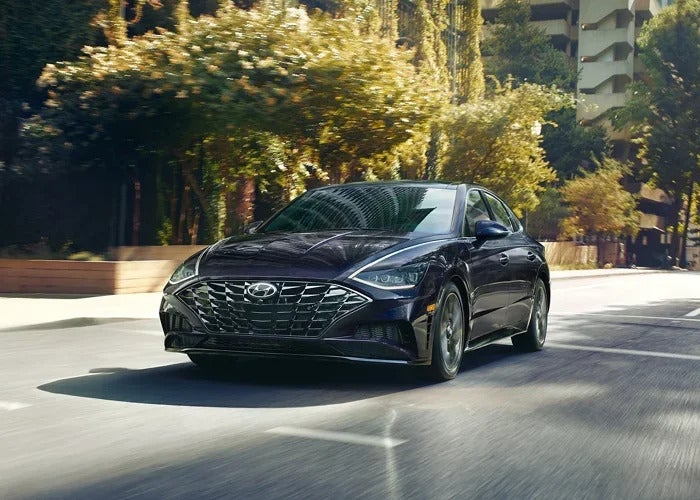 2023 Hyundai Sonata on the road