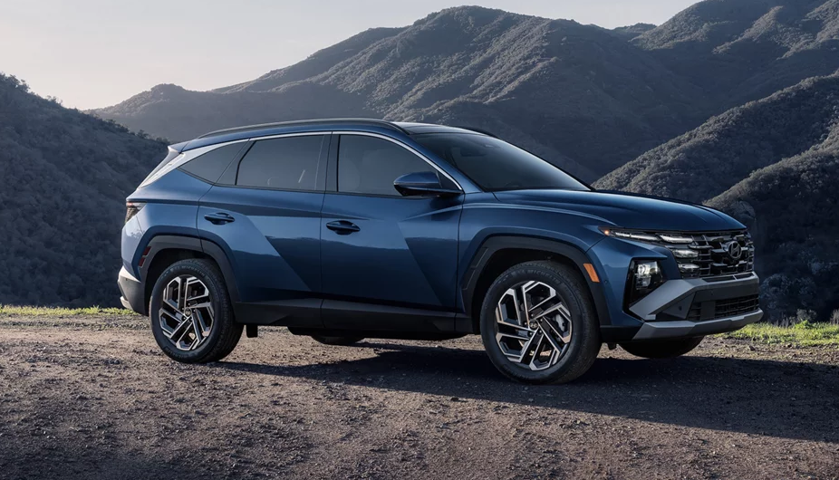 Exterior of a 2026 Hyundai Tucson