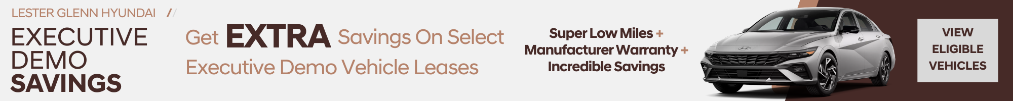 Lester Glenn Hyundai Executive Demo Offers