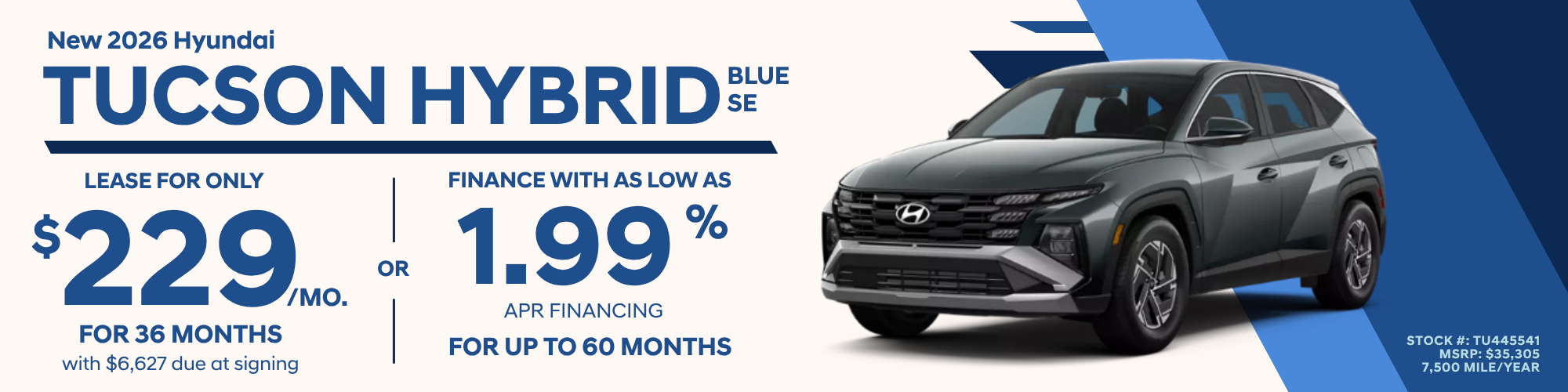 Hyundai Tucson Specials