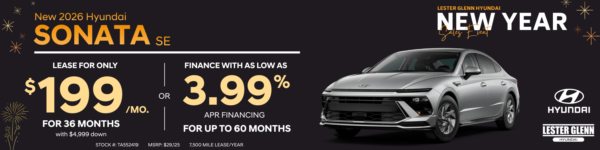 Hyundai Sonata Specials