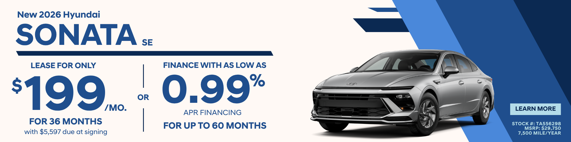Hyundai Sonata Specials