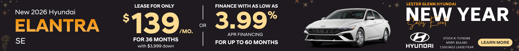2025 Hyundai Elantra Specials