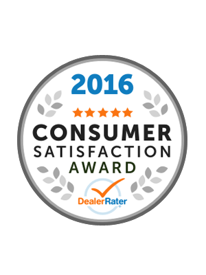 2016 Consumer Satisfaction Award