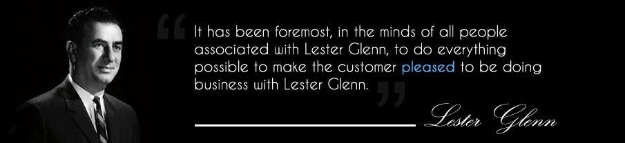 Quote from Lester Glenn
