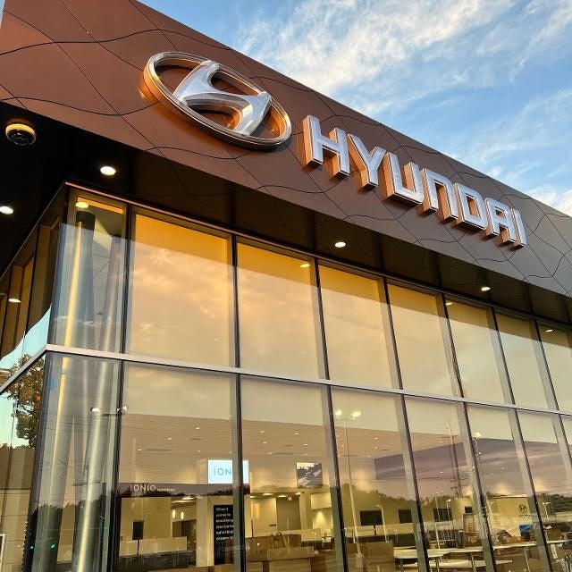 Hyundai showroom