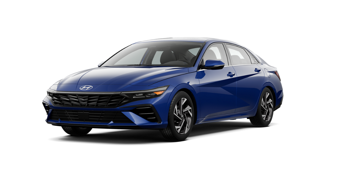 2026 Hyundai Elantra Limited interior cabin with 10.25-inch navigation touchscreen and digital cluster