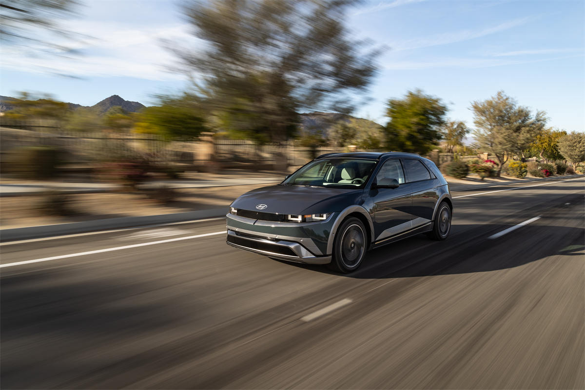2026 Hyundai IONIQ 5 showing its power and performance features